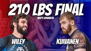 Men's Advanced 210 Lbs Final | Jacob Wiley Vs Jack Kuivanen