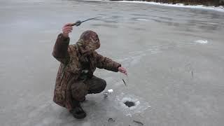 Зимняя рыбалка в Карелии! Донка , жерлицы и конечно уха!