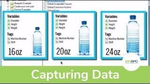 Setting up for Capturing Data - WinSPC Tour Part 1 of 8