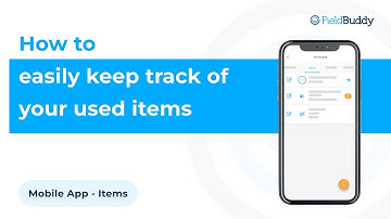 Mobile App Feature - Items