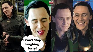 Tom Hiddleston AKA Loki Forgetting His Lines | Tom Hiddleston Bloopers And Funny Moments | MCU 2021