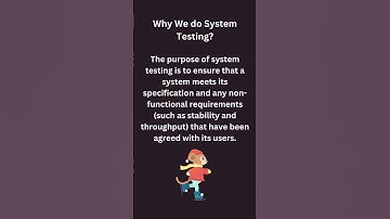 What is System Testing in software testing? #shorts #trending #youtubeshorts