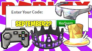*NEW* ALL WORKING PROMO CODES ON ROBLOX IN 2022! (AND FREE ITEMS)