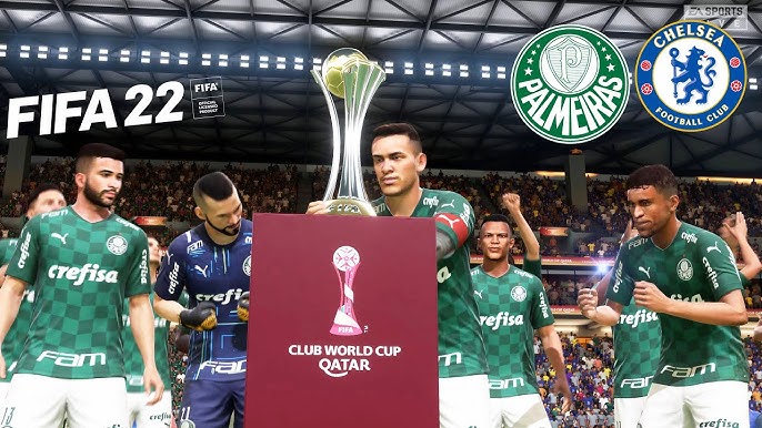Palmeiras x PSG  Final Mundial de Clubes 2021 - PALMEIRAS É CAMPEÃO DO  MUNDO! FIFA 20 