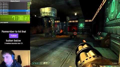 Classic Doom 3 Any% WR/PB - 12:13