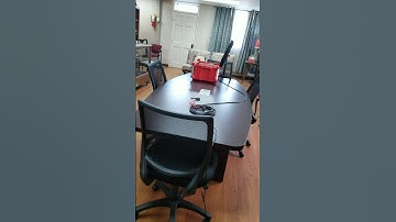 K5BXM - Yaesu FT-891 Setup at the Office with the ATAS-120 antenna.