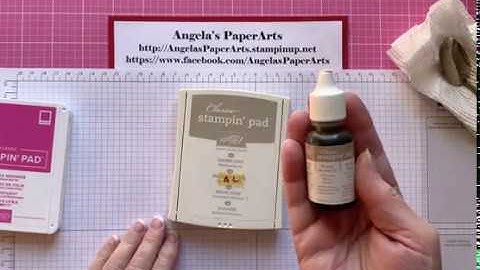 Quick tip: Reinking your Stampin