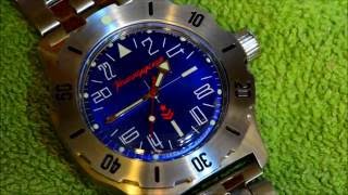 Vostok 350642 Komandirskie 24 hour watch