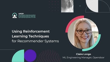 Arize:Observe - Using Reinforcement Learning Techniques for Recommender Systems