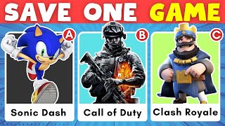 Save One Game | What Do You Prefer Games and Apps Edition | Quiz Daemon screenshot 3