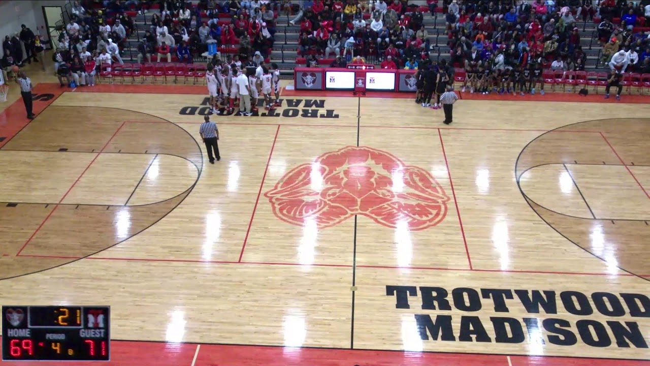 TrotwoodMadison vs Aiken High School Boys' Junior Varsity Basketball