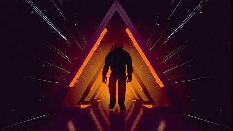 Astronaut Orange Loop Background - Animation Videos | No Copyright | Visual Effects Video.