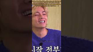 Taehyung Reaction When Wooshik Talking On Their Sensitive Topic