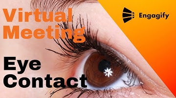 Creating Eye Contact in Virtual Meetings