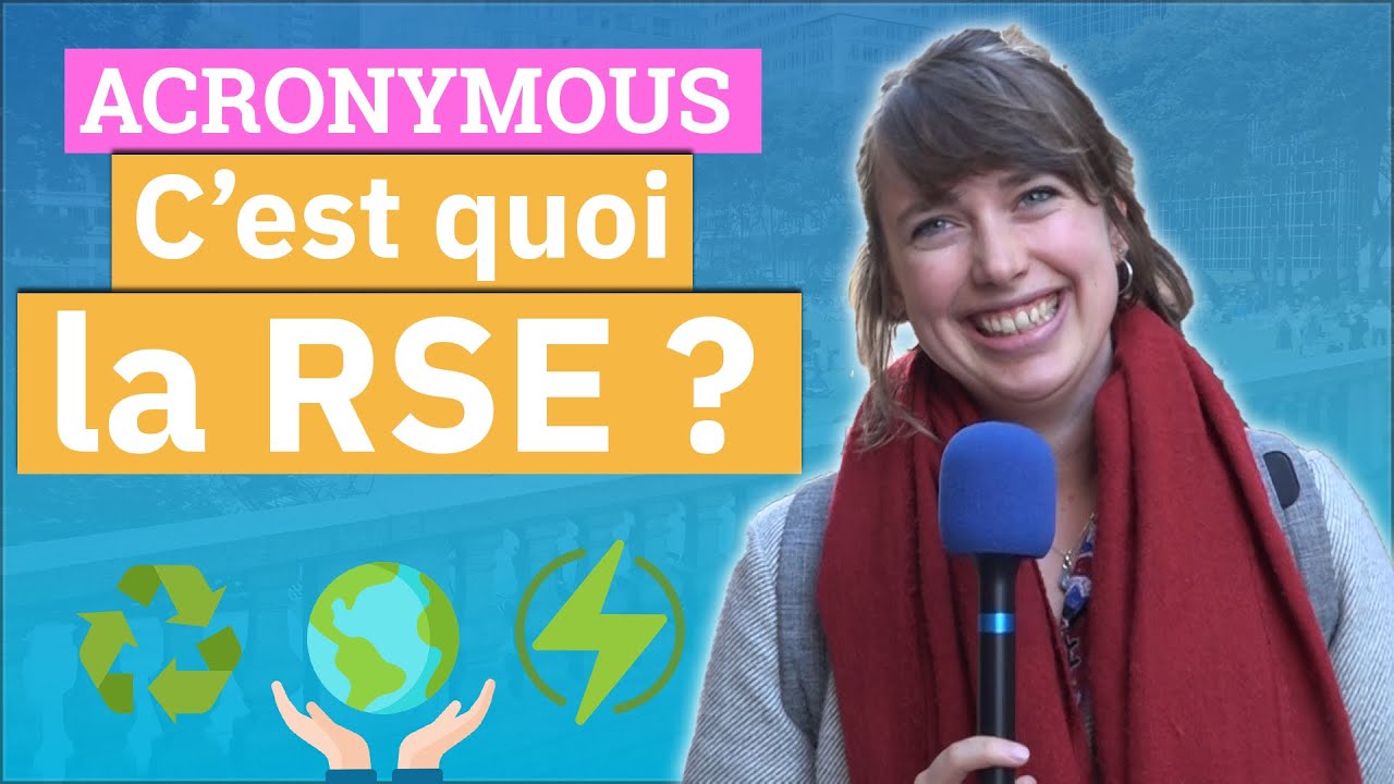 C'est quoi la RSE ? Acronymous - YouTube