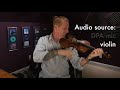 DPA d:vote 4099V Violin/Viola Microphone Demo | Electric Violin Shop