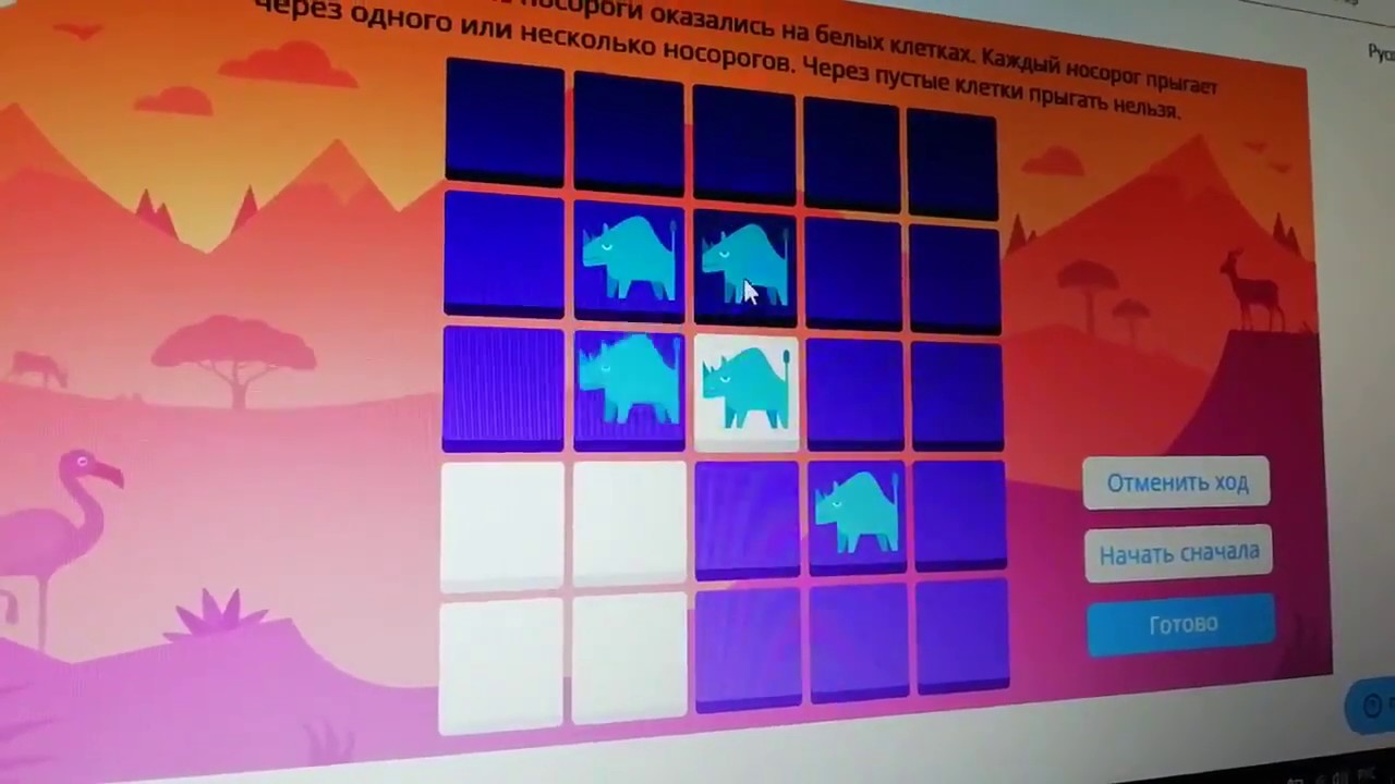 Uchi.ru | Учи ру | Математика, пробный тур, 5 класс, носороги. - YouTube