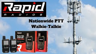 RAPID RADIOS Push To Talk Nationwide WalkieTalkies  Review