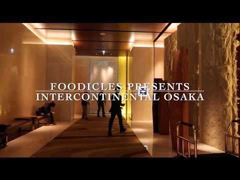 Intercontinental Osaka Hotel and Room Tour