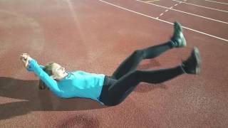 Abs de tijeras / scissors abs