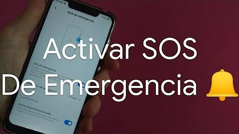 ¿Cómo activar el SOS en el móvil?