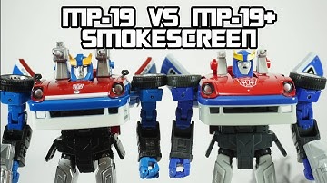 Comparison: Takara Tomy MP-19 Smokescreen VS MP-19+ Anime Smokescreen