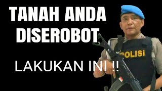 Tanah anda diserobot orang ? Lakukan ini ‼️