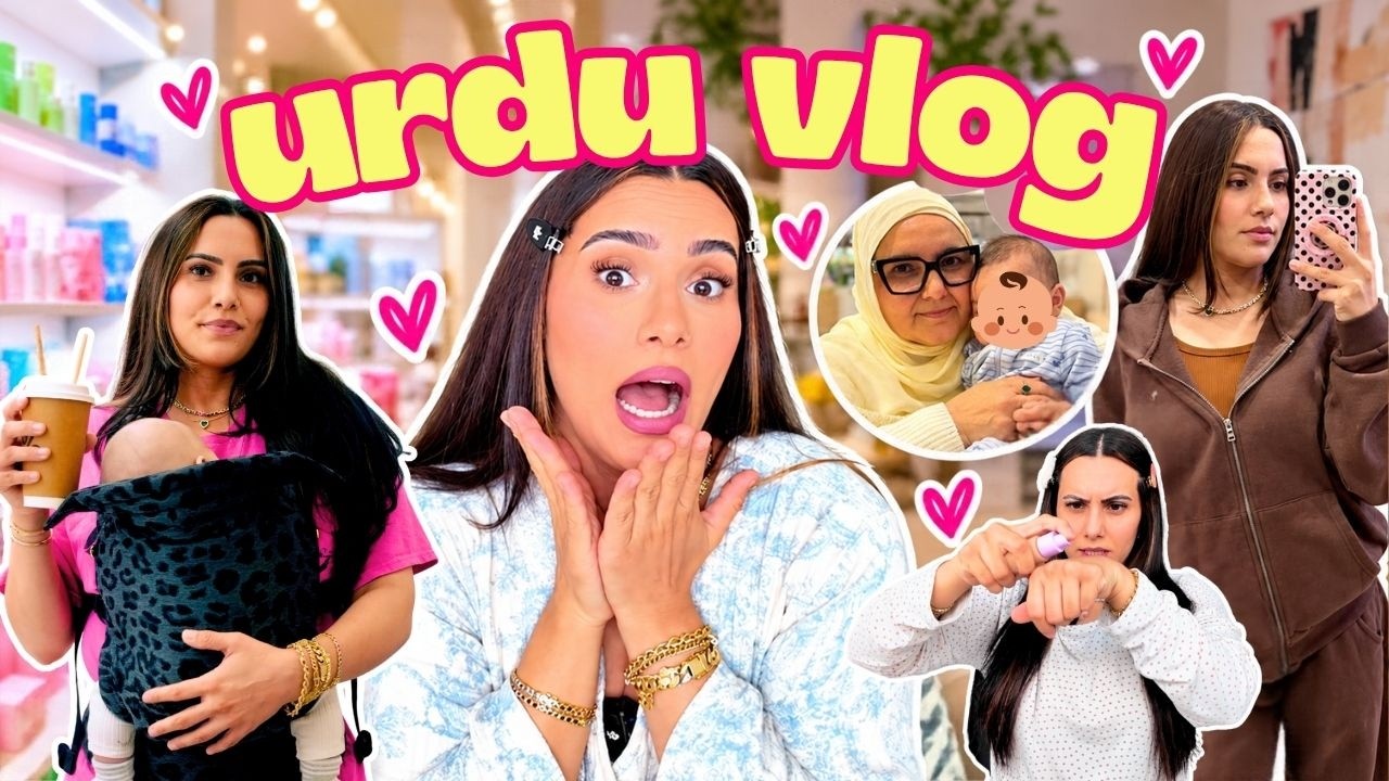 Urdu vlog, Trying to Teach Our Son Farsi & Postpartum Sadness,