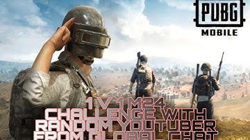 PUBG MOBILE TDM SNIPER CHALLENGE 1V1 WITH RANDOM YOUTUBER FROM GLOBAL CHAT (COMEBACK)