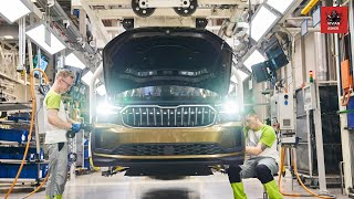 Behind the Scenes: Skoda Kodiaq Production Line Unveiled!