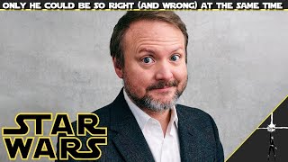 Rian Johnson finally confirmed what we long since knew about The Last Jedi…