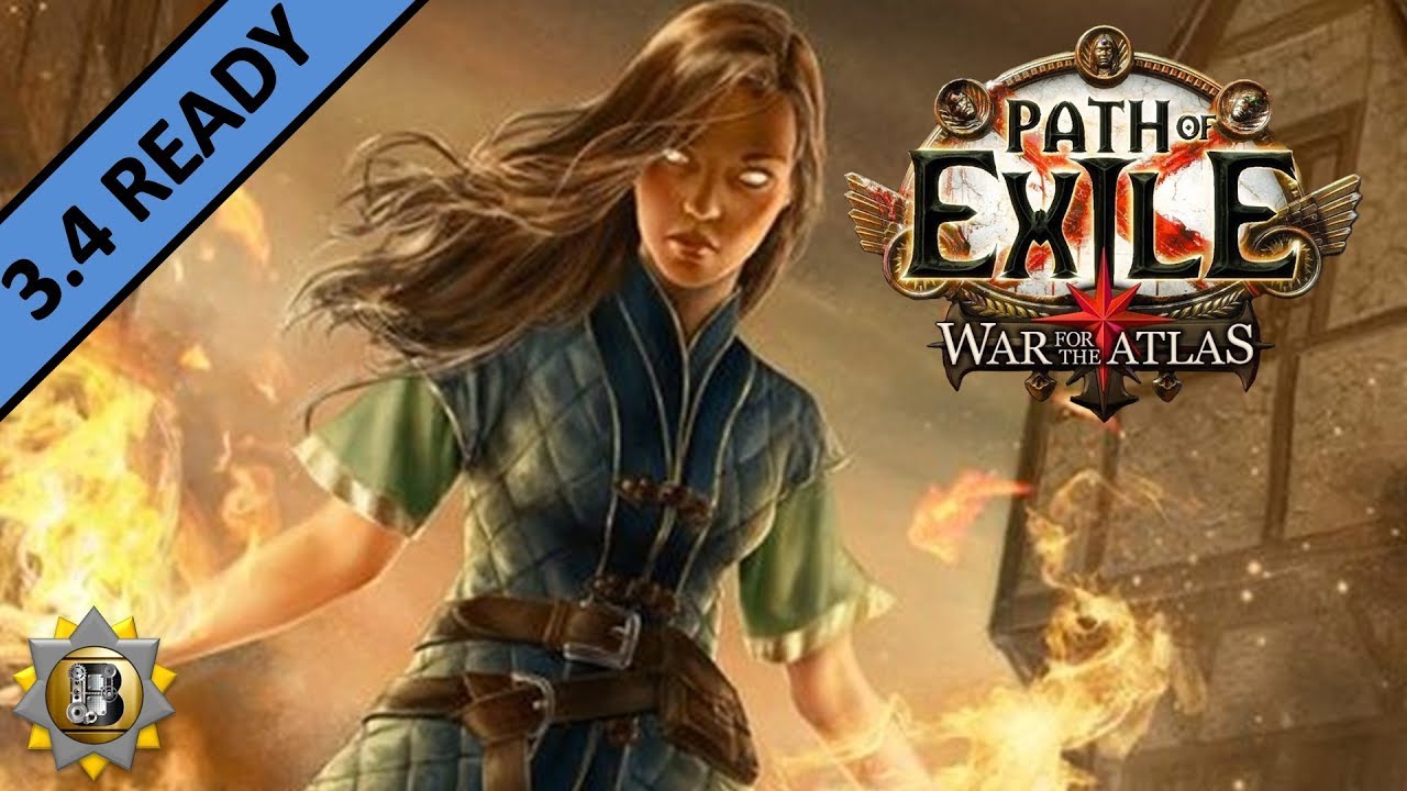 Herald of Blade Vortex Build - Elementalist Witch - Path of Exile War For The