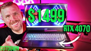 MSI Katana 15 - RTX 4070 for $1499! Worth Buying? Unboxing, Benchmarks, Gameplay, Display Test!