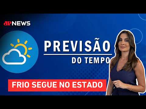 Previsão do Tempo: Frio ganha força em São Paulo, mas chuva perde intensidade
