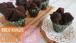 Cara Membuat Bolu Kukus Coklat  no telur no mixer - Durasi: 6.30. 
