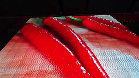 P3.91 indoor floor led screen in aging test.