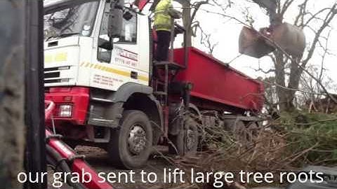 lothian lift and shift grab lorry working in edinburgh