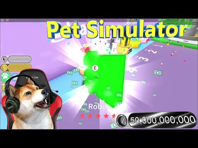 Roblox Pet Simulator Trying To Find Rainbow Domortuus Litetube - roblox pet simulator money script