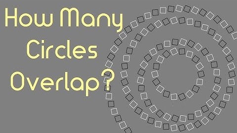 Can YOU Count How Many Circles Overlap In This Image?