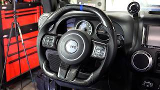 Celebrity Steering Wheel Upgrade for Jeep Wrangler HOW TO DIY! Profile