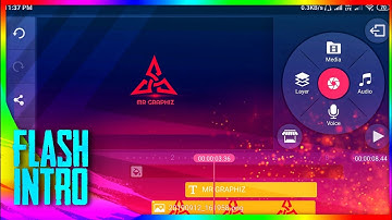 FLASH LOGO REVEAL INTRO II KINEMASTER + PIXELLAB TUTORIAL II
