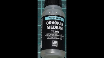 How to use Vallejo crackle medium