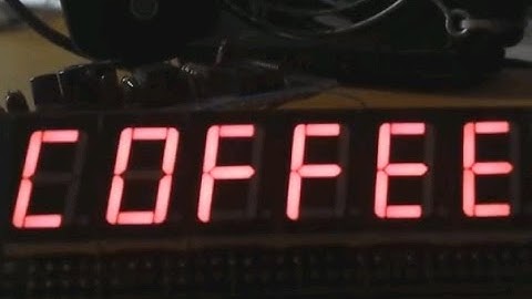 Alphanumeric display