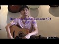 Beginner Guitar Lesson 101 EP : 04 - How to play Yellow by Coldplay