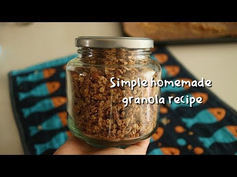 초간단 수제 그래놀라 만드는법 : granola recipe | 안젤라 베이킹