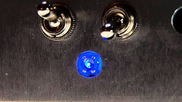 BlinkM programmable LED used as power lamp for tube amplifier