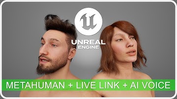 Tutorial | MetaHuman Facial Animation using LiveLink + AI Voice | Unreal Engine