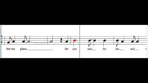 Heal the World (Mac Huff) -  Soprano