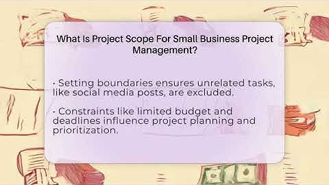 What Is Project Scope For Small Business Project Management? - Latino Start Up Space
