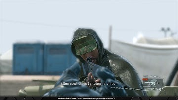 Metal Gear Solid V Ground Zeroes - Weapons and damages modding by Adrien DS